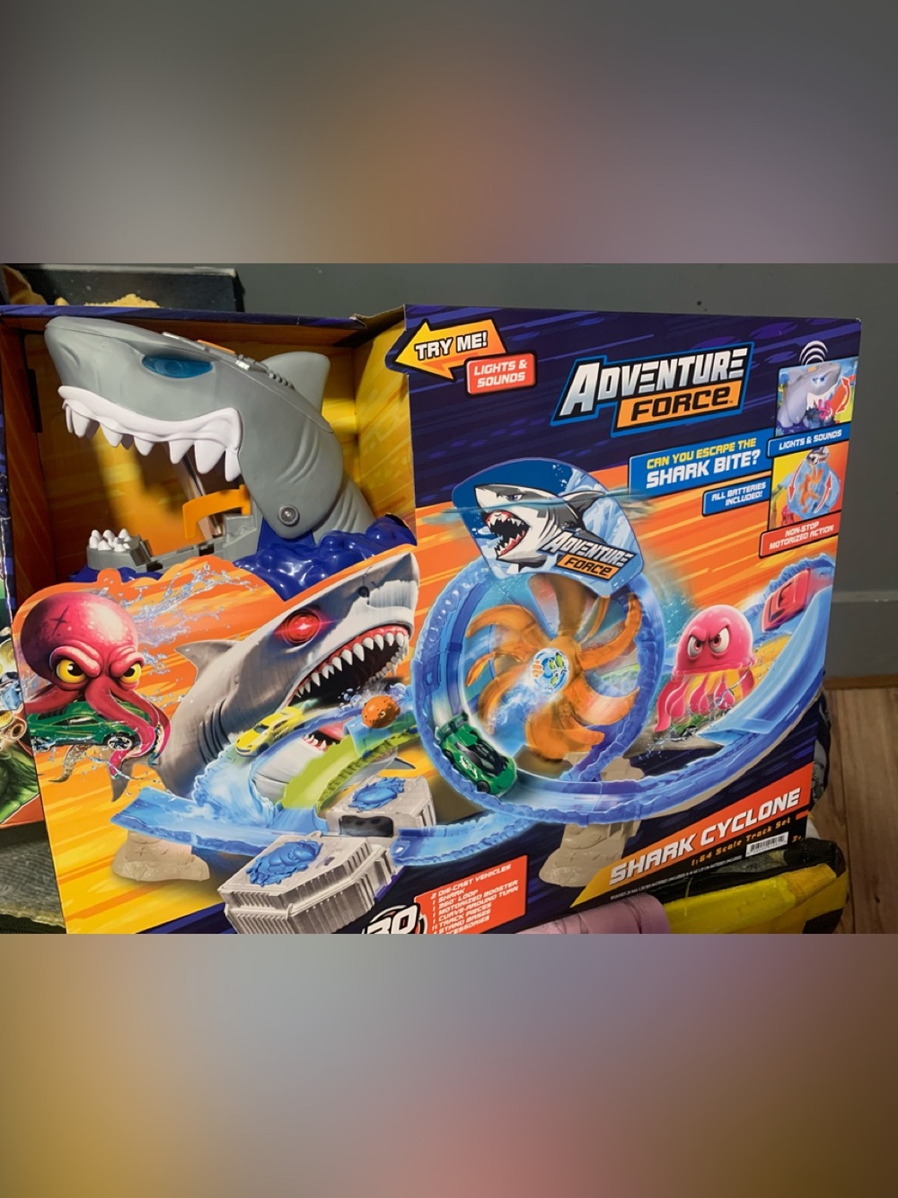 Adventure Force Shark Raceway Playset -
